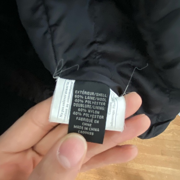 Black pea coat size s - Picture 6 of 6